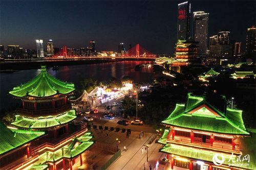 江西南昌 繁华夜市 促进消费