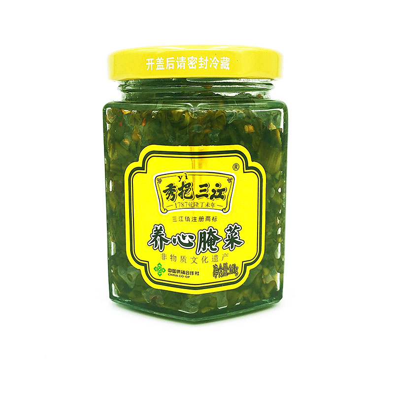 秀挹三江萝卜干腌菜160g/罐口味下饭菜咸菜江西非遗雪里红开胃菜